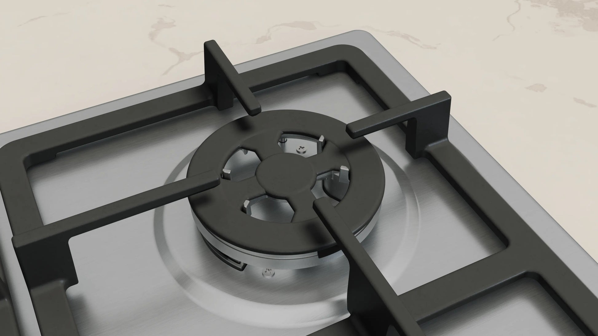 Neff T26GKH8N0 N 50, Gas hob, 60 cm, Stainless steel-2