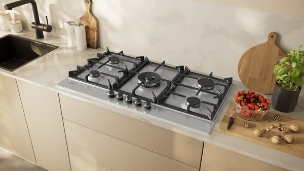 Neff T29CIR8N0 N 70, Gas hob, 90 cm, Stainless steel-8