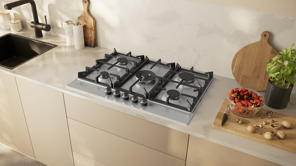 Neff T27CIQ8N0 N 70, Gas hob, 75 cm, Stainless steel-14