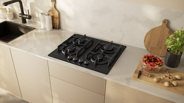 Neff T26PIP4S0 N 70, Gas hob, 60 cm, Tempered glass, Black-14