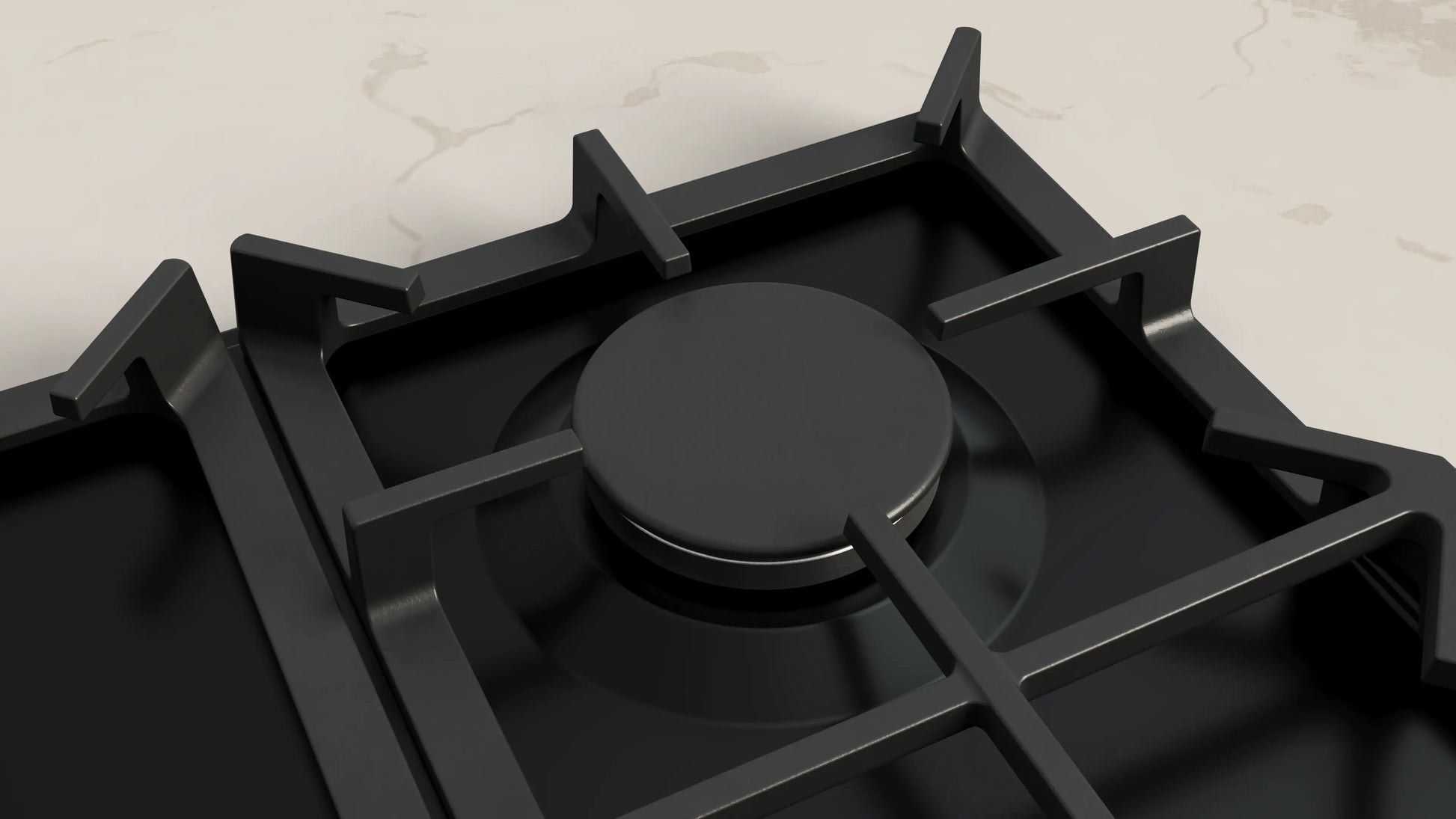 Neff N 70, Gas hob, 75 cm, Enamel, Black-2