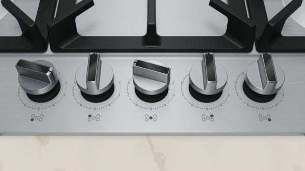 Neff T27CIQ8N0 N 70, Gas hob, 75 cm, Stainless steel