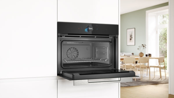 Series 8 Compact 45cm Steam Ovens with Full Steam-7