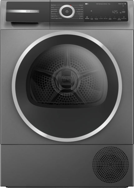 Bosch WQH246DRGB Series 6, Heat pump tumble dryer, 9 kg, Cast iron grey-2