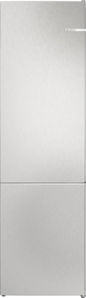 Bosch KGN392LAGG Series 4, Free-standing fridge-freezer with freezer at bottom, 203 x 60 cm, Stainless steel look-1
