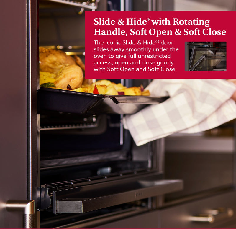 N 90, Built-in oven, 60 x 60 cm, Graphite-Grey product photo (26157819_7b_NEFF_Ovens_Slide__Hide_RotatingHandleSoftClose_def.jpg)