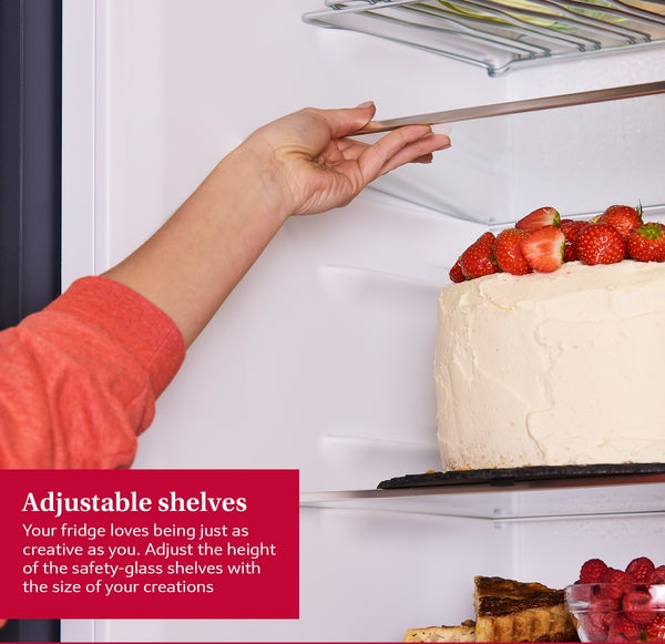 Neff KI7962FD0G N 50, Built-in fridge-freezer with freezer at bottom, 193.5 x 55.8 cm, flat hinge-11