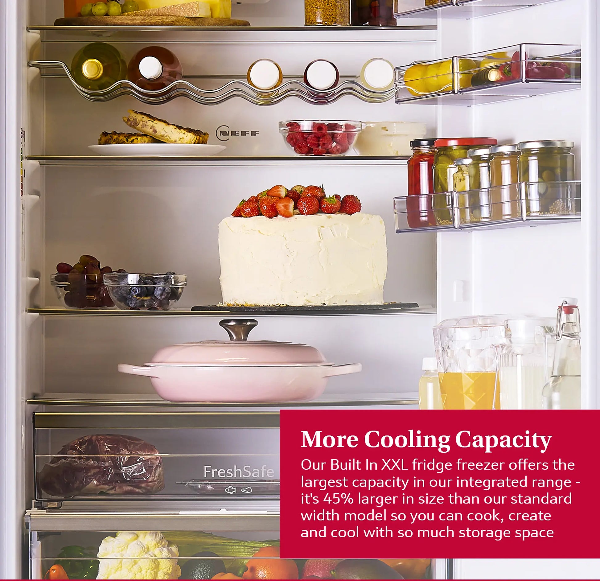 N 50, Built-in fridge-freezer with freezer at bottom, 193.5 x 69.1 cm, sliding hinge-10