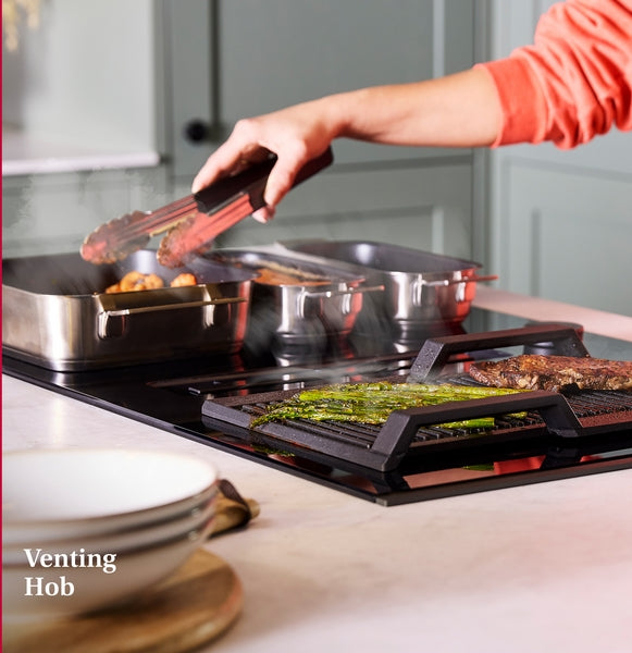 Neff V68YYX4C0 N 90, Induction hob with integrated ventilation system, 80 cm, Flex Design-9