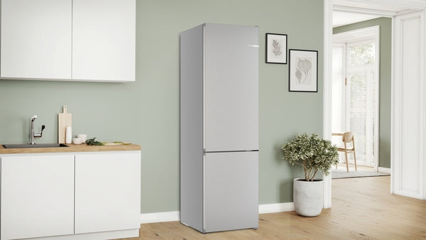 Bosch KGN392LAGG Series 4, Free-standing fridge-freezer with freezer at bottom, 203 x 60 cm, Stainless steel look-14