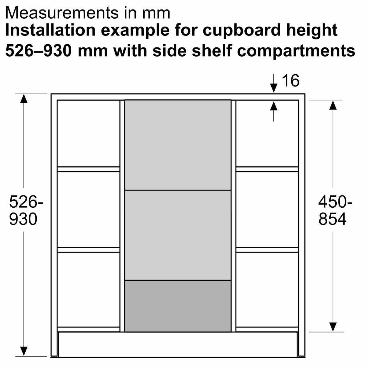 Bosch Optional Accessories for Integrated Design Hoods DWZ1IB6K2