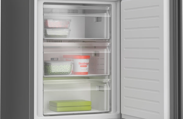 Bosch KGN39OCAFG Series 4, Free-standing fridge-freezer with freezer at bottom-4