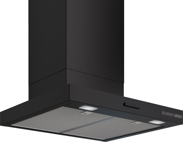 Bosch Series 4, Wall-mounted cooker hood, 60 cm, Matt black-1