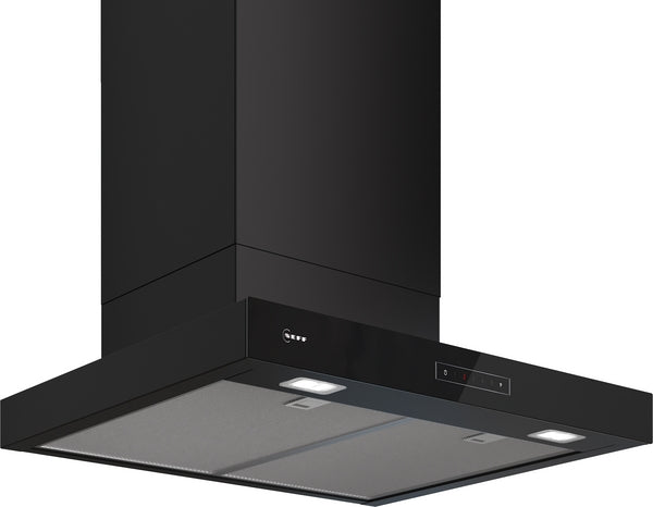 N 70, Wall-mounted cooker hood, 60 cm, Matt black-1