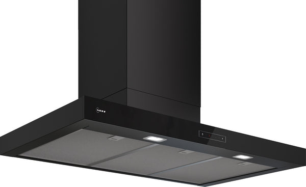 N 70, Wall-mounted cooker hood, 90 cm, Matt black-1