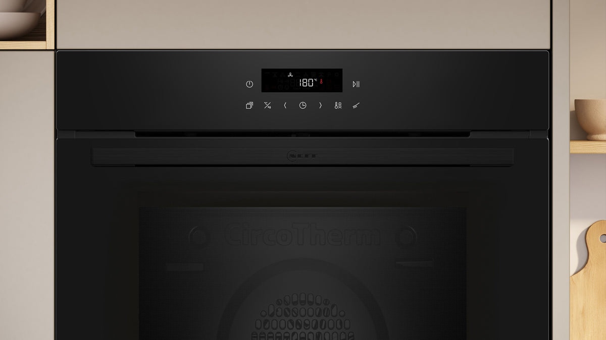 N 30, Built-in oven, 60 x 60 cm, Black product photo (26944016_B2CCJ7AK0B_PGA1_def.jpg)