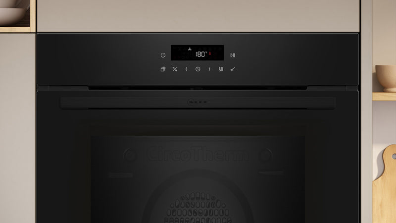 N 30, Built-in oven, 60 x 60 cm, Black product photo (26944016_B2CCJ7AK0B_PGA1_def.jpg)