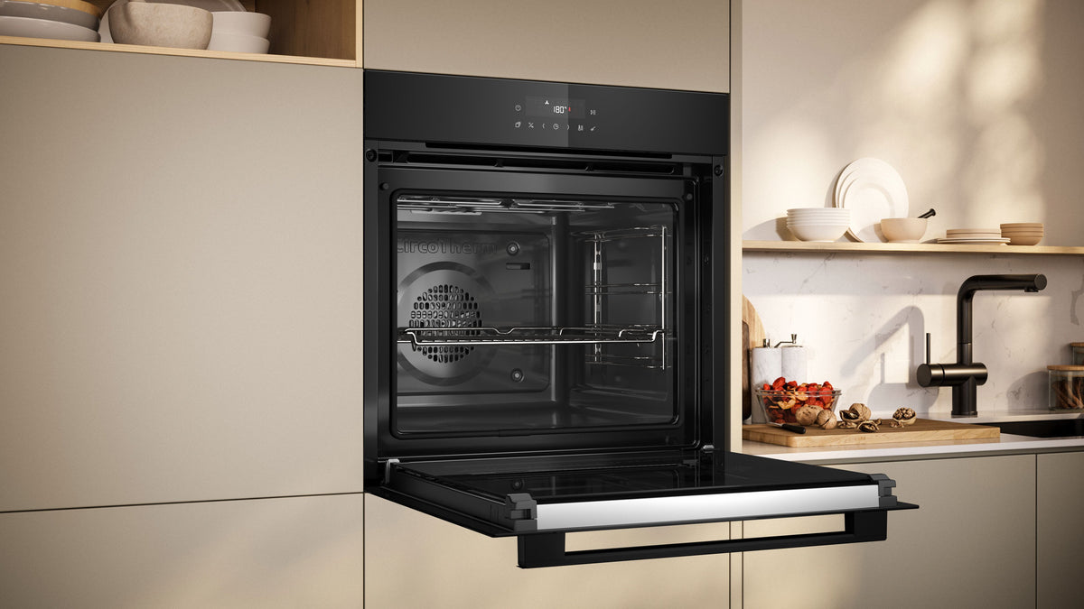 N 30, Built-in oven, 60 x 60 cm, Black product photo (26944018_B2CCJ7AK0B_PGA3_def.jpg)