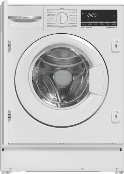 Bosch Built in Series 6, Washer dryer, 8/5 kg WKD28490GB