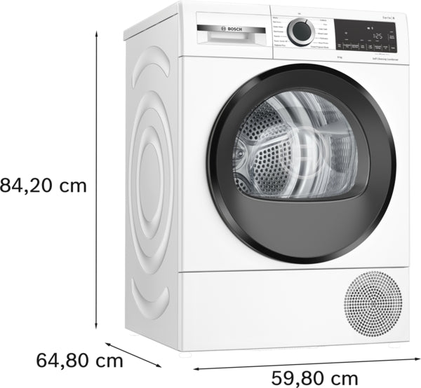 Bosch WQG24502GB Series 6, Heat pump tumble dryer, 9 kg-28