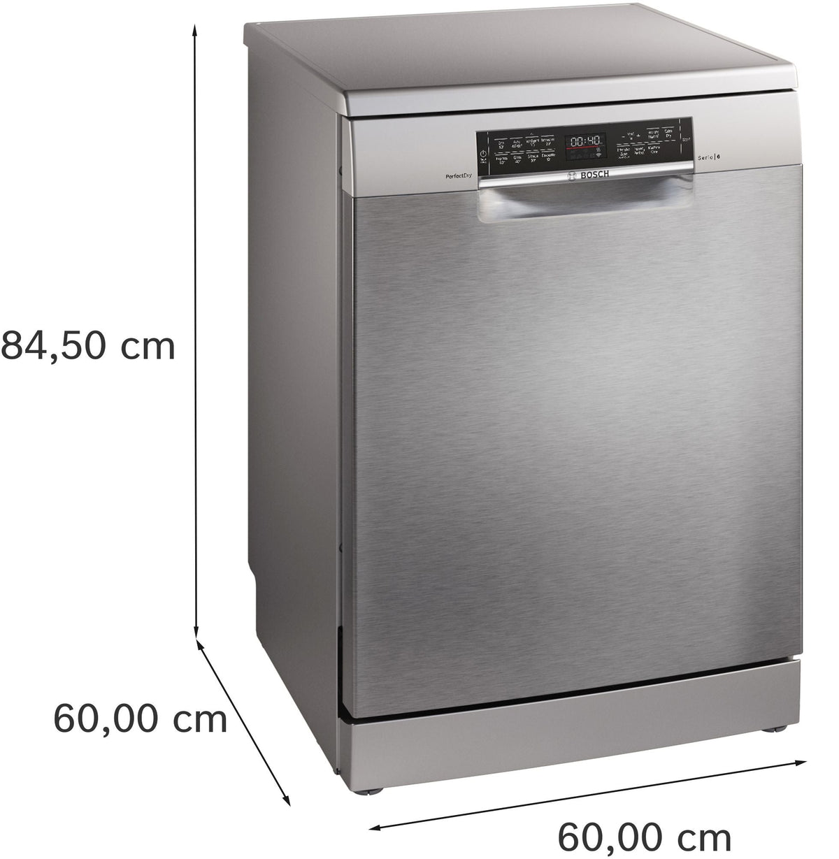 Bosch 60cm Dishwashers Series 6 SMS6TCI02G