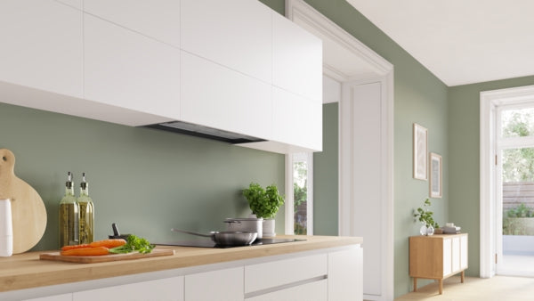Bosch DBB85CC60B Series 4 Integrated Design Hood, 80 cm, clear glass, Matt black-5