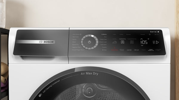 Bosch WRB247C9GB Series 8, Heat pump tumble dryer, 9 kg-5