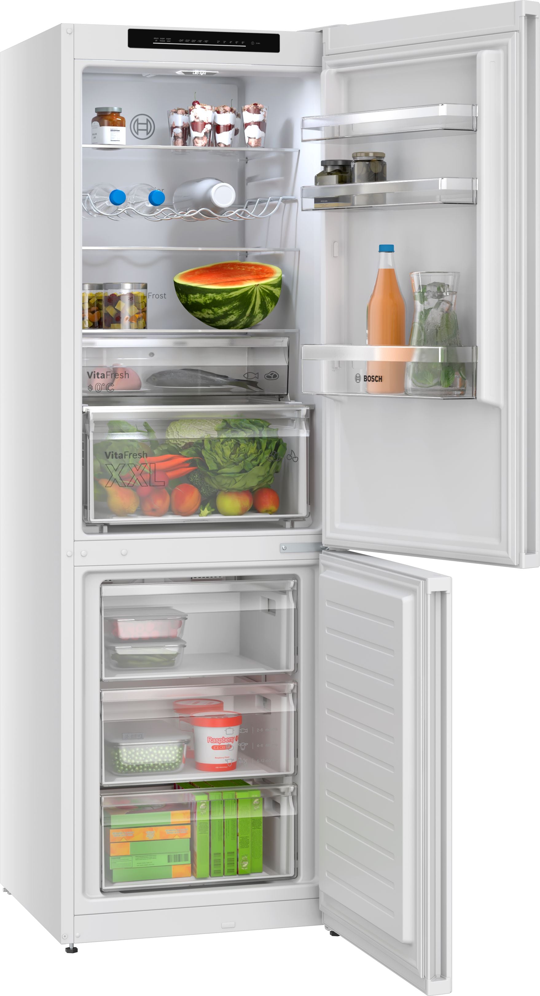 Bosch No Frost - 186cm Height Series 4 KGN362WDFG