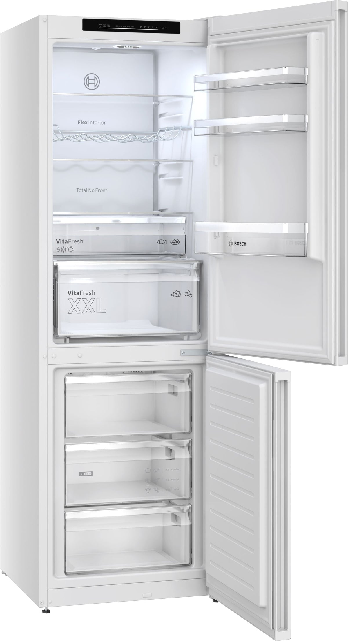 Bosch No Frost - 186cm Height Series 4 KGN362WDFG