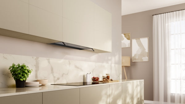 N 50, Integrated Design Hood, 80 cm, clear glass, Matt black-6