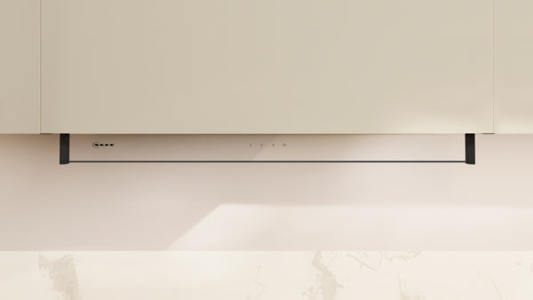 N 50, Integrated Design Hood, 80 cm, clear glass, Matt black-7