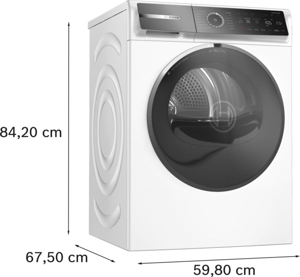 Bosch WRB247C9GB Series 8, Heat pump tumble dryer, 9 kg-25