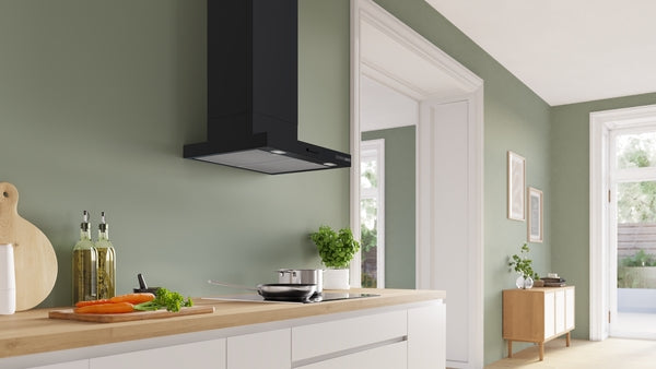 Bosch Series 4, Wall-mounted cooker hood, 60 cm, Matt black-3