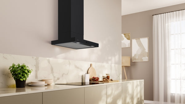 N 50, Wall-mounted cooker hood, 60 cm, Matt black-4