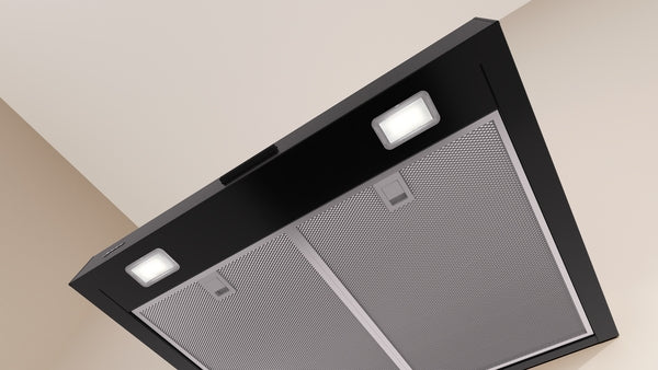 N 50, Wall-mounted cooker hood, 60 cm, Matt black-5