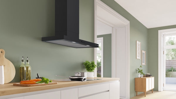 Bosch DWB95CC60B Series 4, Wall-mounted cooker hood, 90 cm, Matt black-3