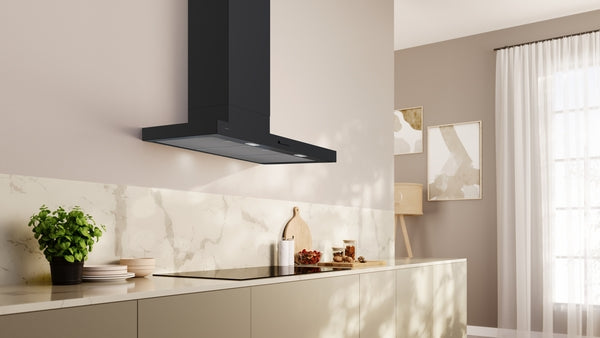 N 50, Wall-mounted cooker hood, 90 cm, Matt black-5