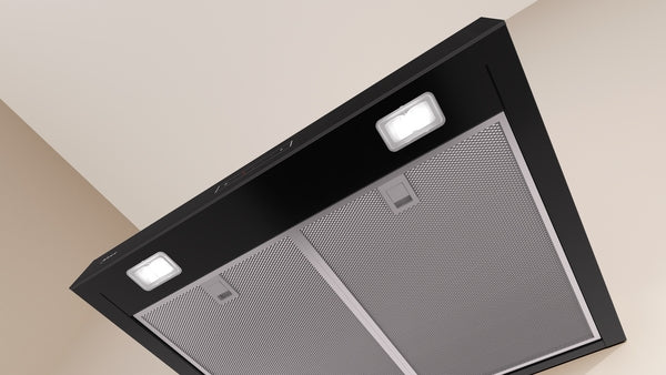 N 70, Wall-mounted cooker hood, 60 cm, Matt black-2