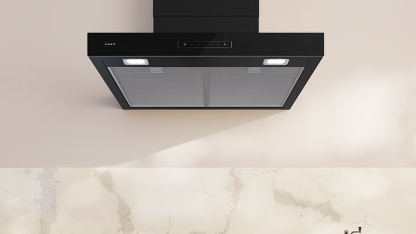 N 70, Wall-mounted cooker hood, 60 cm, Matt black-4