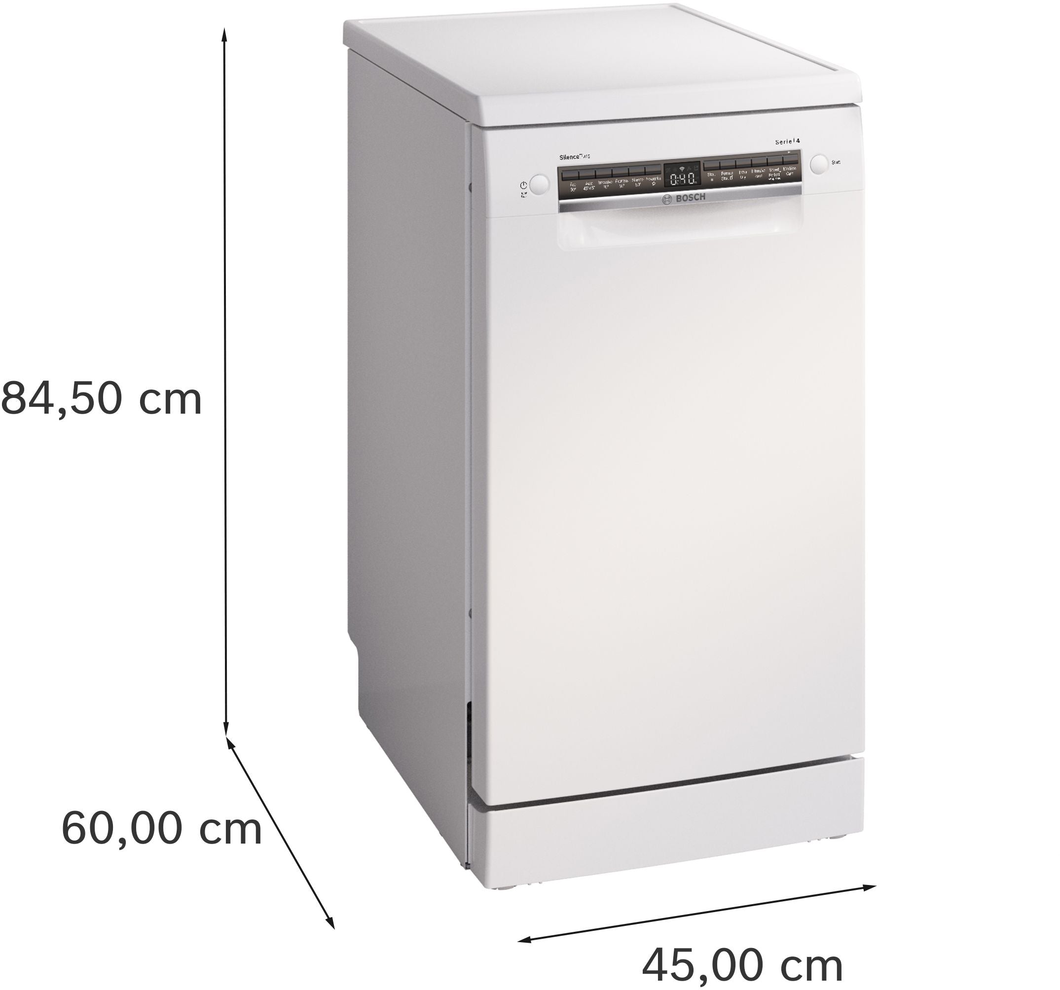 Bosch 45cm Dishwashers Series 4 SPS4HMW49G