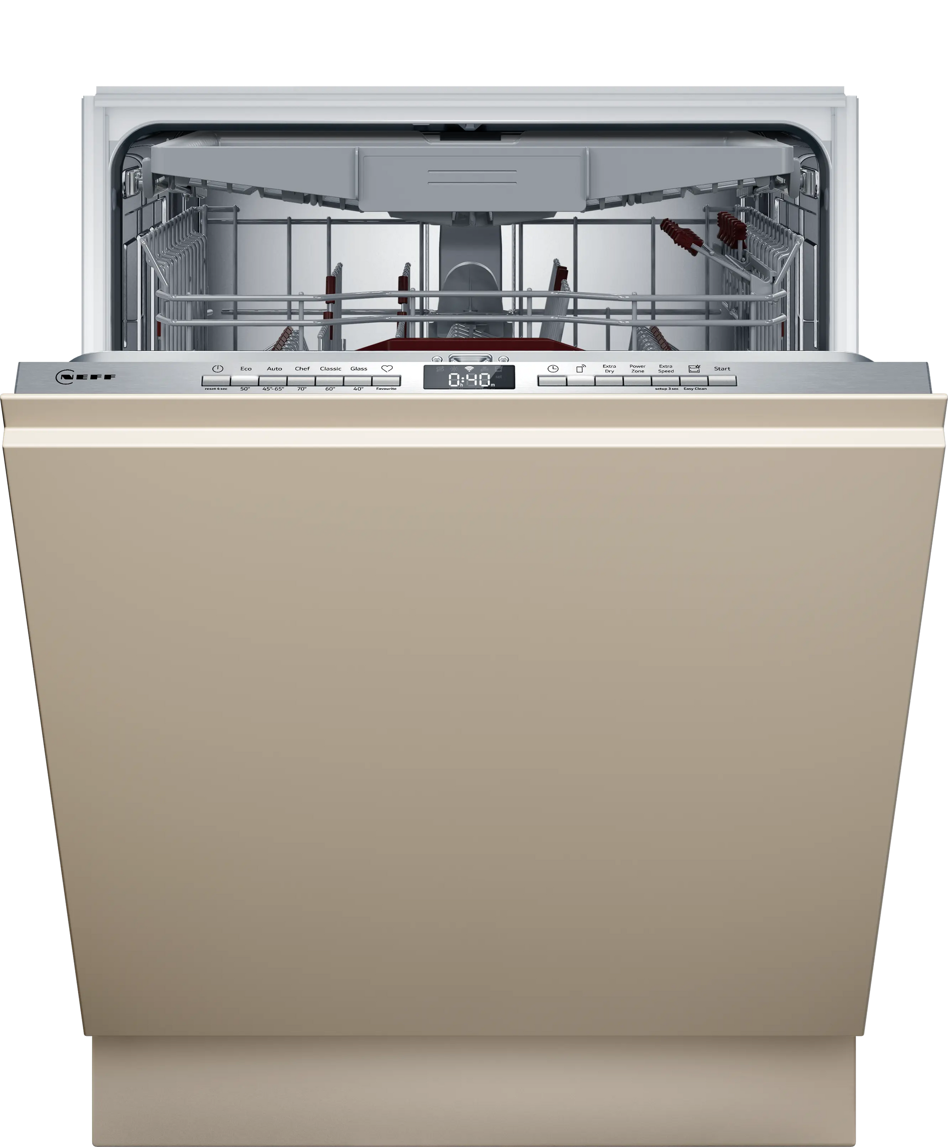 N 50, Fully-integrated dishwasher, 60 cm, Variable hinge-1