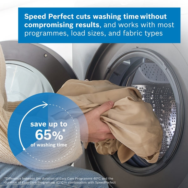 Bosch WGH254ARGB Series 6, Washing machine, front loader, 10 kg, max. 1400 rpm, Cast iron grey-16