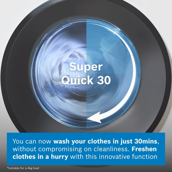 Bosch WGB264A1GB Series 8, Washing machine, front loader, 11 kg, max. 1400 rpm-15