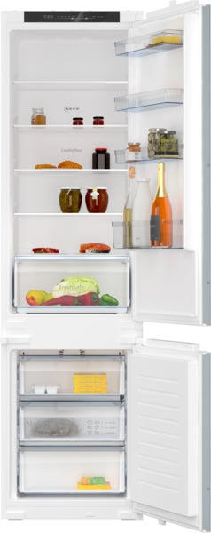 Neff N 30 KI7961SE0G Built-in fridge-freezer with freezer at bottom - Sliding Hinge-1