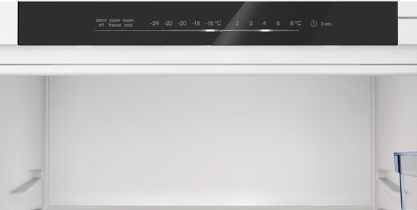 Neff N 30 KI7961SE0G Built-in fridge-freezer with freezer at bottom - Sliding Hinge-5