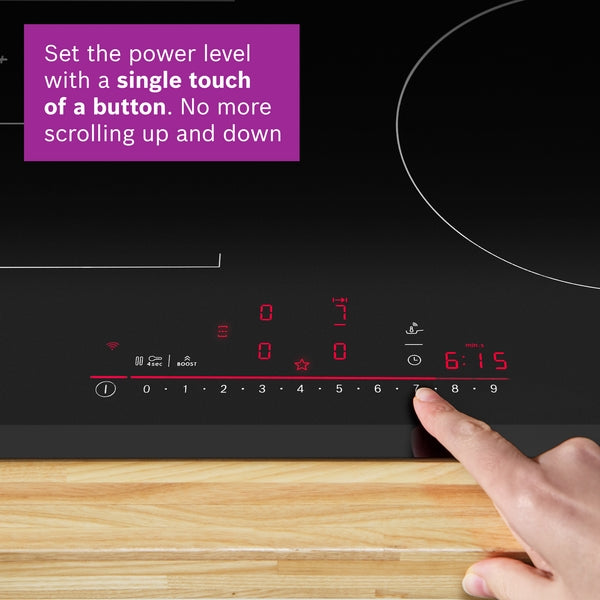Series 6, Induction hob, 80 cm, surface mount without frame-6