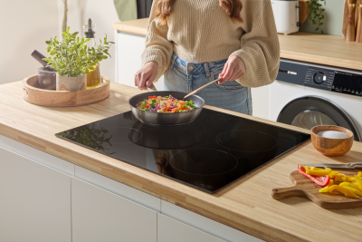 Bosch PIE631BB5E Series 4, Induction hob, 60 cm, surface mount without frame
