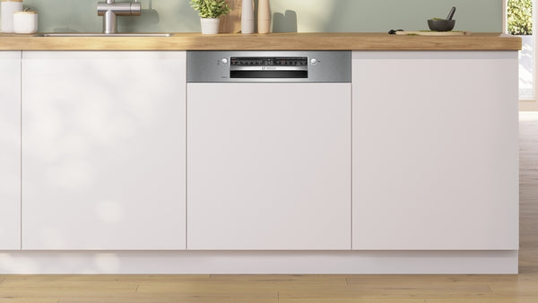 Series 2, Semi-integrated dishwasher, 60 cm, Brushed steel-3