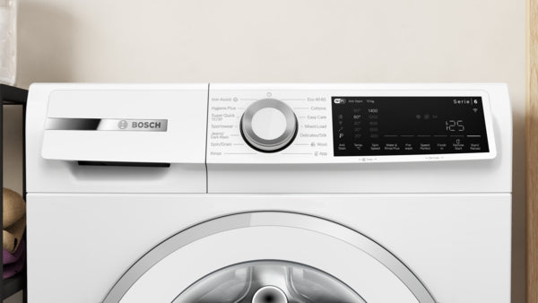 Bosch Series 6 WGJ25400GB Freestanding Washing Machine, 10kg Load, 1400rpm Spin, White-5