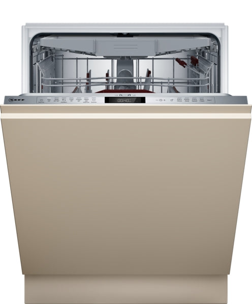 Neff N 70 S197ZCX08G, Fully-integrated dishwasher, 60 cm, Variable hinge